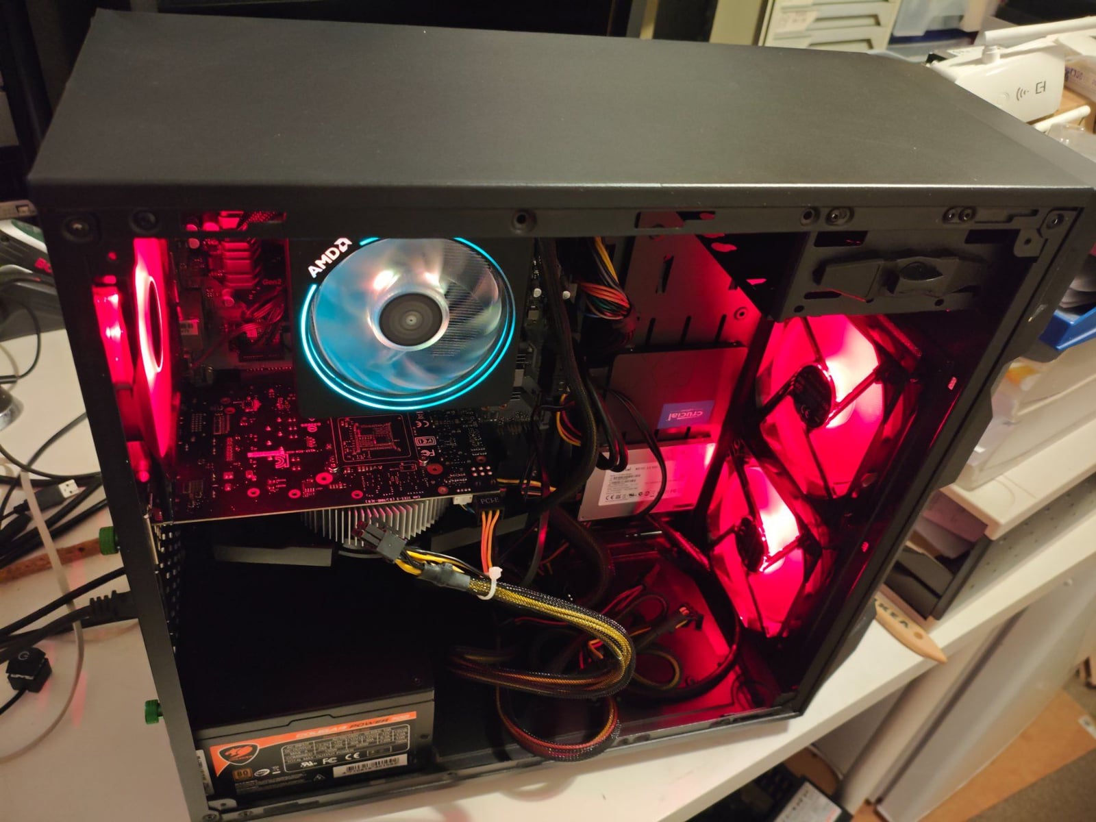 Ryzen 2600,16 DDR4, GTX 980Ti, SSD 500GB 8