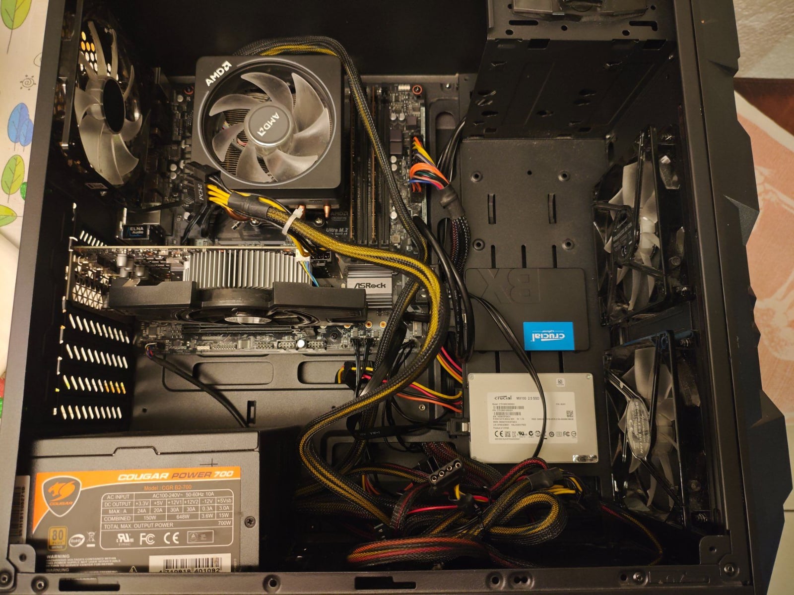 Ryzen 2600,16 DDR4, GTX 980Ti, SSD 500GB 7